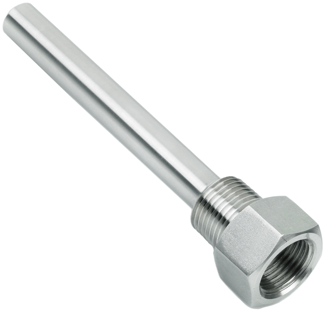 Tel-Tru General Use Standard Threaded Thermowell, Model 385TW
